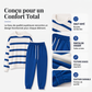 Ensemble sweat à rayures et pantalon de jogging pour femme