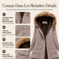 Parka à capuche doublée chaude pour femme