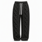 Pantalons de détente décontractés pour femme doublés de flanelle chaude