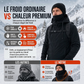 Ensemble cagoule avec gants tactiles et chaussettes