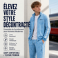 Ensemble veste à fermeture éclair complète et pantalon à imprimé géométrique pour homme