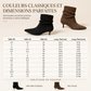 Bottines à talons aiguilles et bout pointu pour femme